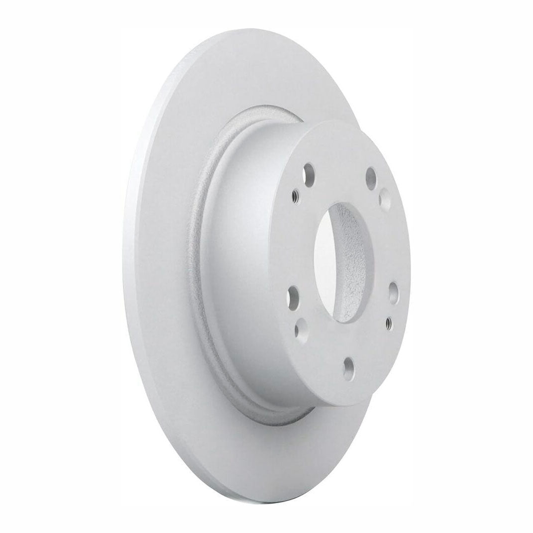 New 2PCS Rear Coated Solid Disc Brake Rotor Fits Acura TSX, Accord