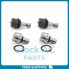 Load image into Gallery viewer, New Front Lower Upper Ball Joint K80196 &amp; K80197 Fits 07-14 E-150