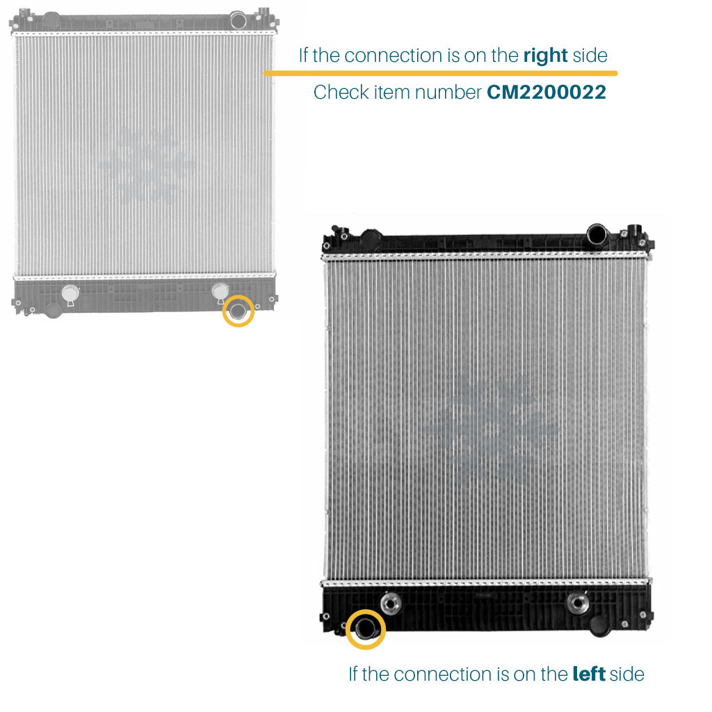 Radiator for Freightliner M2 106, Business Class M2 QL