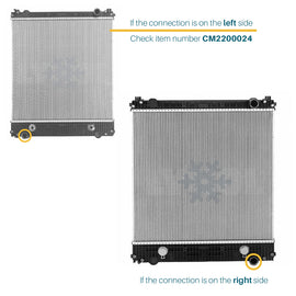 NEW Radiator for Freightliner M2 106, M2 112, Business Class M2.. QL