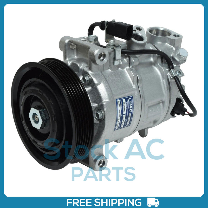 New A/C Compressor for 13-17 Audi A4 Quattro/Q5/S4/S5/SQ5 - L4/V6 2.0L/3.0L