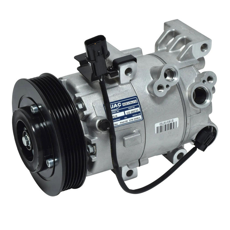 AC Compressor for 17 Hyundai Elantra 14-17 Kia Forte Koup/Forte5 14-19 Soul 1.6L