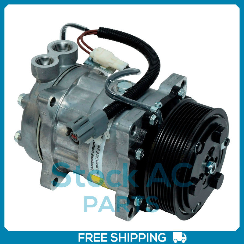 New A/C Compressor for SD7H15 4251-4500/4501-4750 - Ford Truck - 8 Groove