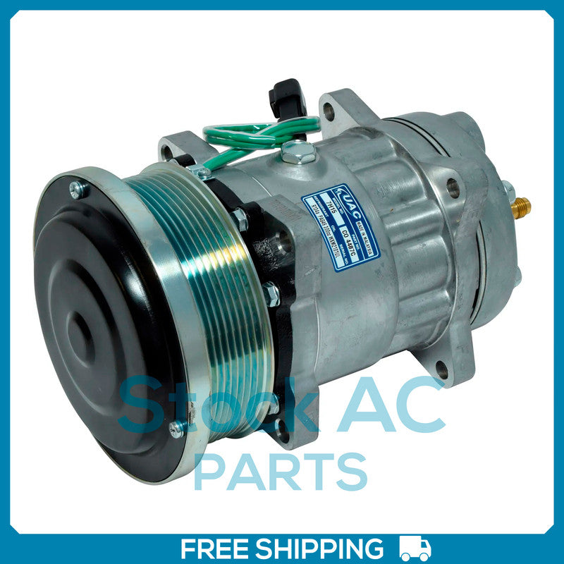 New A/C Compressor for SD7H15 4251-4500/4501-4750 - 24V - 8 Groove
