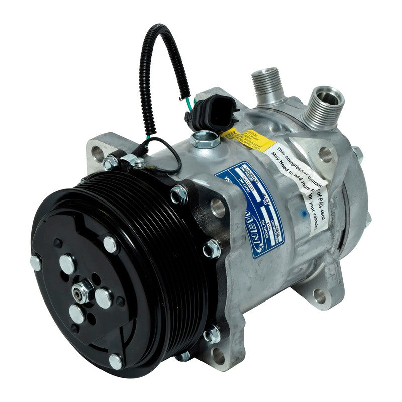 New A/C Compressor for SD7H15HD - 24V - 8 Groove