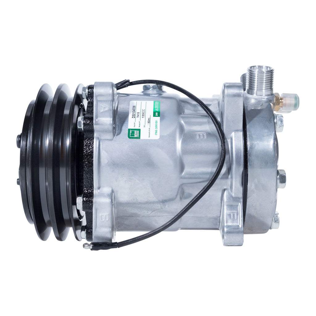 New A/C Compressor For Truck Articulated Volvo A20, A40 - 24V - OE# VOE11007314