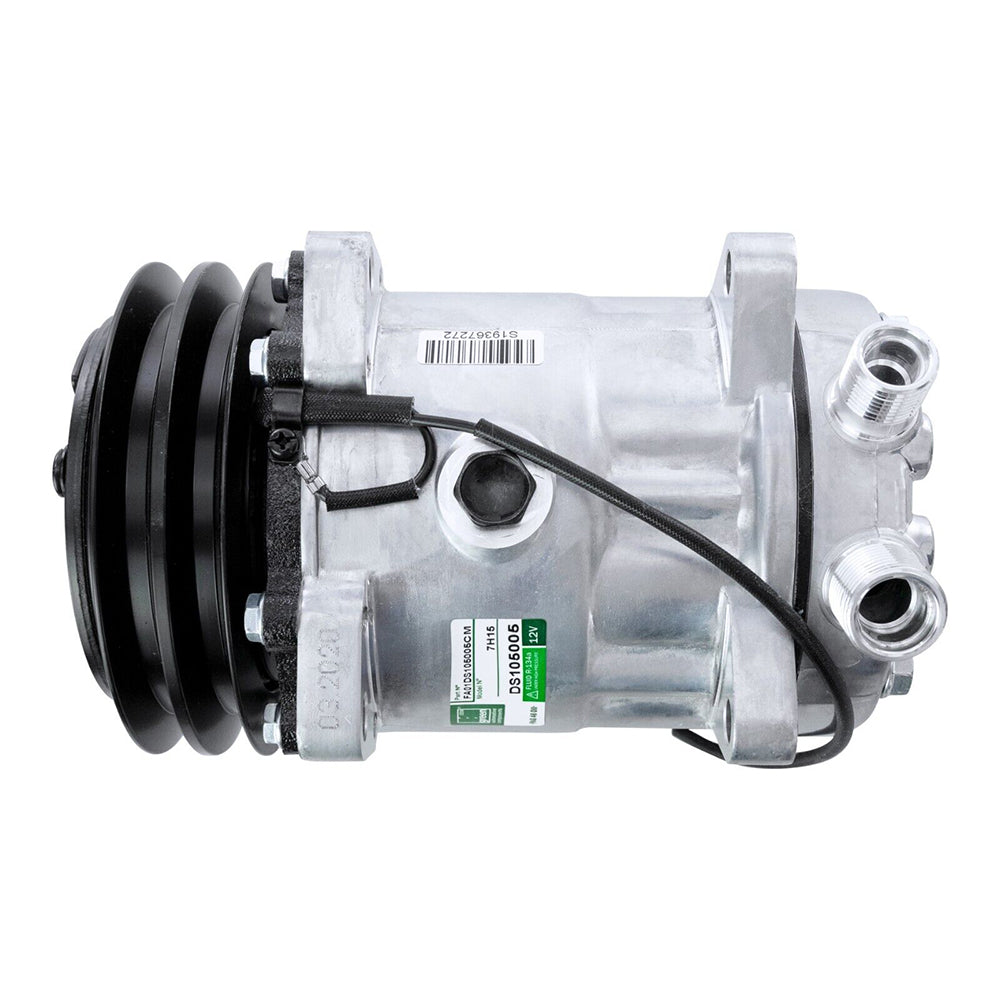 A/C Compressor Sanden SD7H15 & H15 Premium Line - 12V - 2A Groove - 4896 - Qualy Air