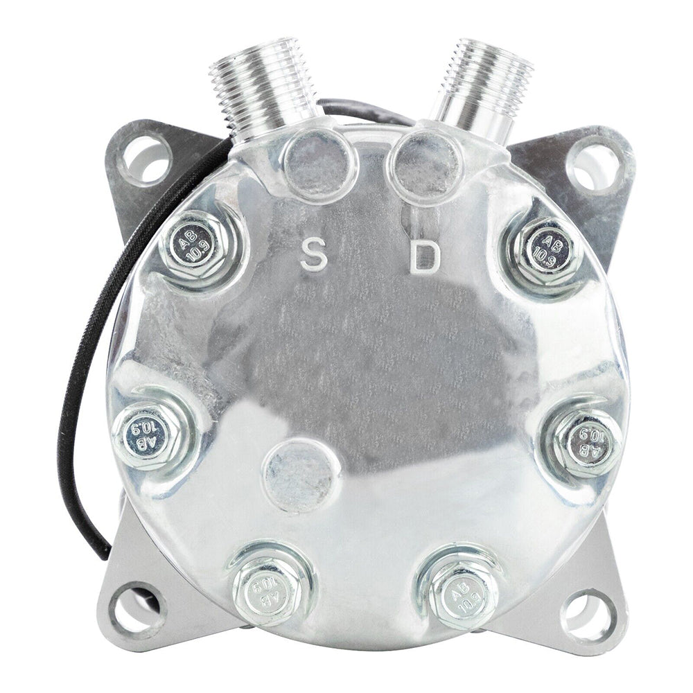 A/C Compressor Sanden SD7H15 & H15 Premium Line - 12V - 2A Groove - 4896 - Qualy Air