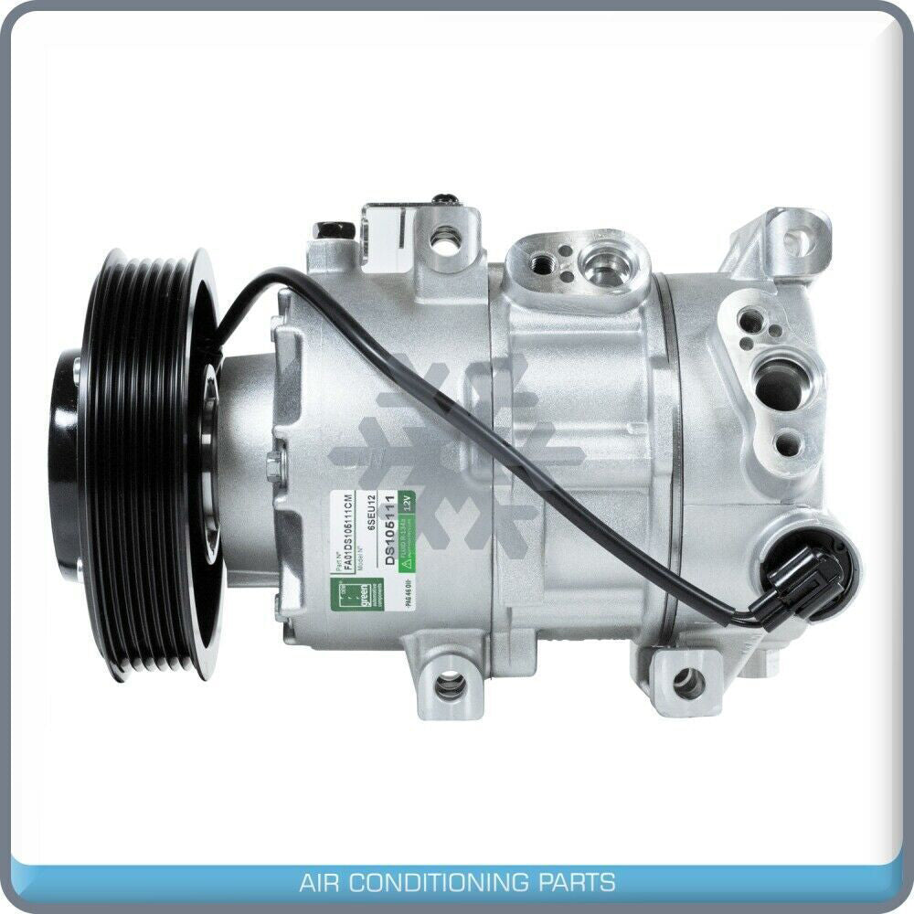 New A/C Compressor fits Hyundai Accent & Kia Rio 1.6L - 2012 to 2017 QG