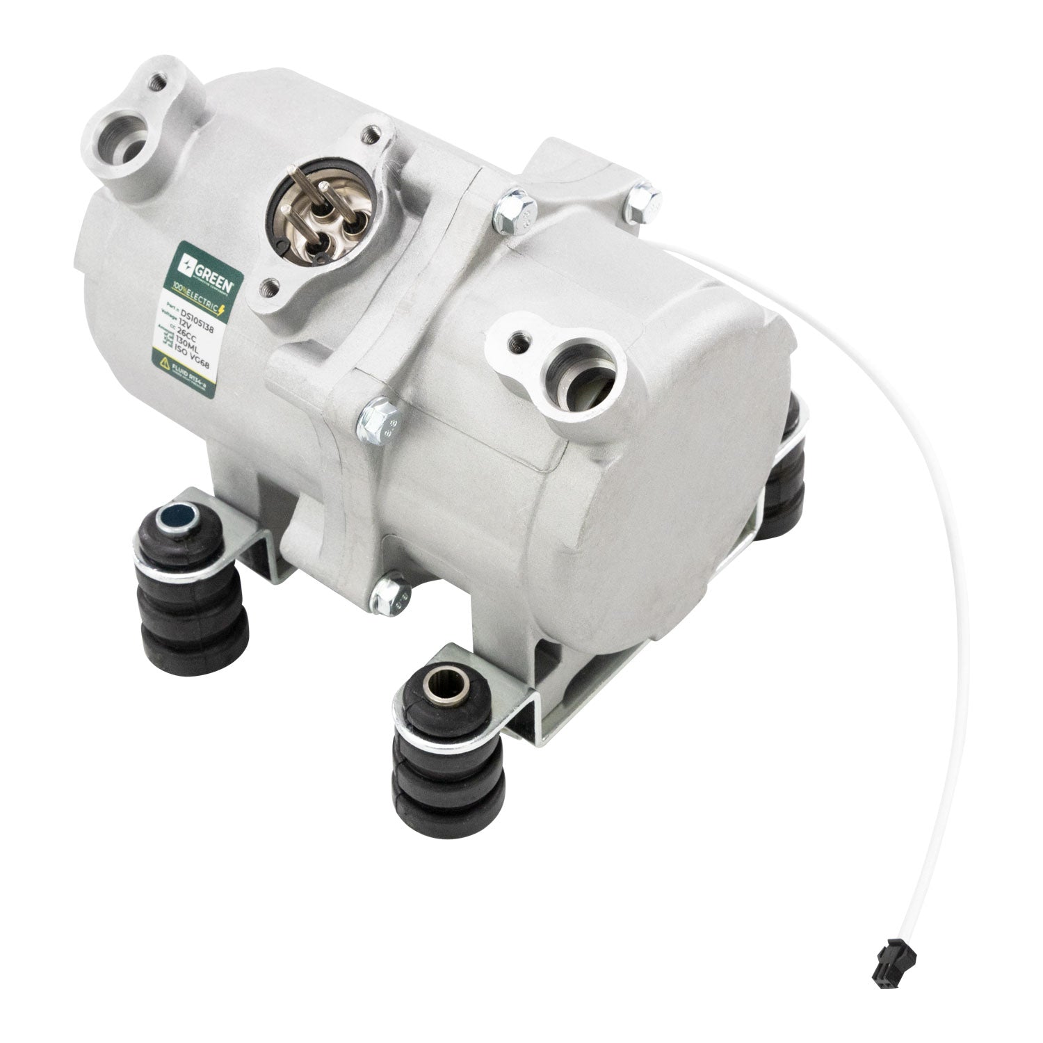 NEW A/C UNIVERSAL KIT UNDERDASH COMPRESSOR COMPLETE AIR CONDITIONER 12