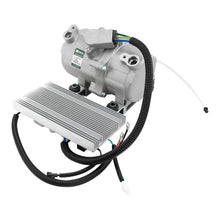 Cargar imagen en el visor de la galería, Universal A/C Kit Underdash Electric Compressor Air Conditioner 12V - Qualy Air