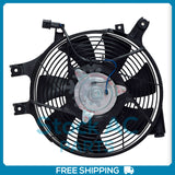 Fit Mitsubishi Montero Sport Cooling Fan A/C Condenser 1998-2004 Fit MI3113118
