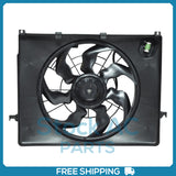 Radiator Fan for 11-13 Hyundai Sonata L4 2.4L / 11-13 Kia Optima L4 2.4L