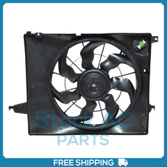 Radiator Fan for 10-12 Hyundai Santa Fe L4 2.4L V6 3.5L