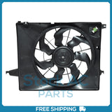 Radiator Fan for 10-12 Hyundai Santa Fe L4 2.4L V6 3.5L