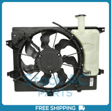 Radiator Fan for 11-13 Hyundai Elantra L4 1.8L 2.0L / 13 Elantra Coupe L4 1.8L