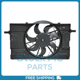 Radiator Fan for 08-13 Volvo C30 L4 1.6L L5 2.4L 2.5L / 06-13 C70 L5 2.5L