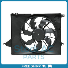 Radiator Fan for 13-18 Hyundai Santa Fe V6 3.3L / 13-18 Santa Fe Sport L4 2.4L