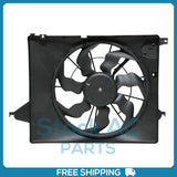Radiator Fan for 13-18 Hyundai Santa Fe V6 3.3L / 13-18 Santa Fe Sport L4 2.4L