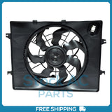 Radiator Fan for 11-12 Hyundai Sonata L4 2.4L / 11-13 Kia Optima L4 2.4L