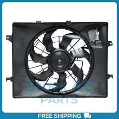 Radiator Fan for 14 Hyundai Sonata L4 2.4L / 14-15 Kia Optima L4 2.4L