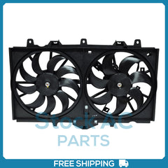 Radiator Fan for 14-22 INFINITI Q50 V6 3.0L 3.5L 3.7L / 17-20 Q60 V6 3.0L