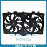 Radiator Fan for 14-22 INFINITI Q50 V6 3.0L 3.5L 3.7L / 17-20 Q60 V6 3.0L