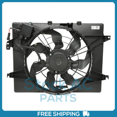 Radiator Fan for 13-15 Hyundai Sonata L4 2.4L / 13-16 Kia Optima L4 2.4L