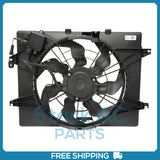 Radiator Fan for 13-15 Hyundai Sonata L4 2.4L / 13-16 Kia Optima L4 2.4L