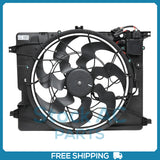 Radiator Fan for 15-16 Hyundai Genesis V6 3.8L V8 5.0L / 19-20 Kia K900 V6 3.3L