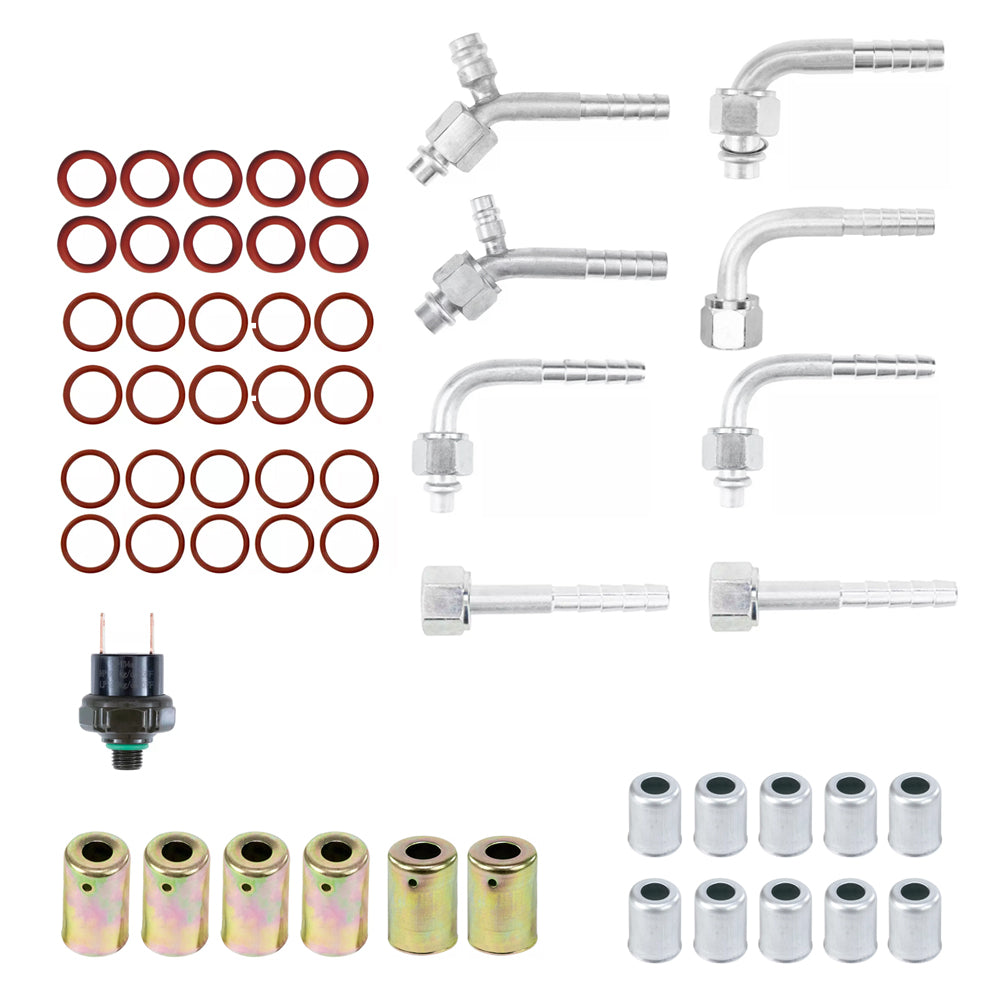 New Underdash A/C Kit Belt Driven Premium Heat and Cool