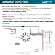 Load image into Gallery viewer, Electric Ac Air Conditioning Compressor Universal Application - Cars, Truck &amp; Vans - 12V
