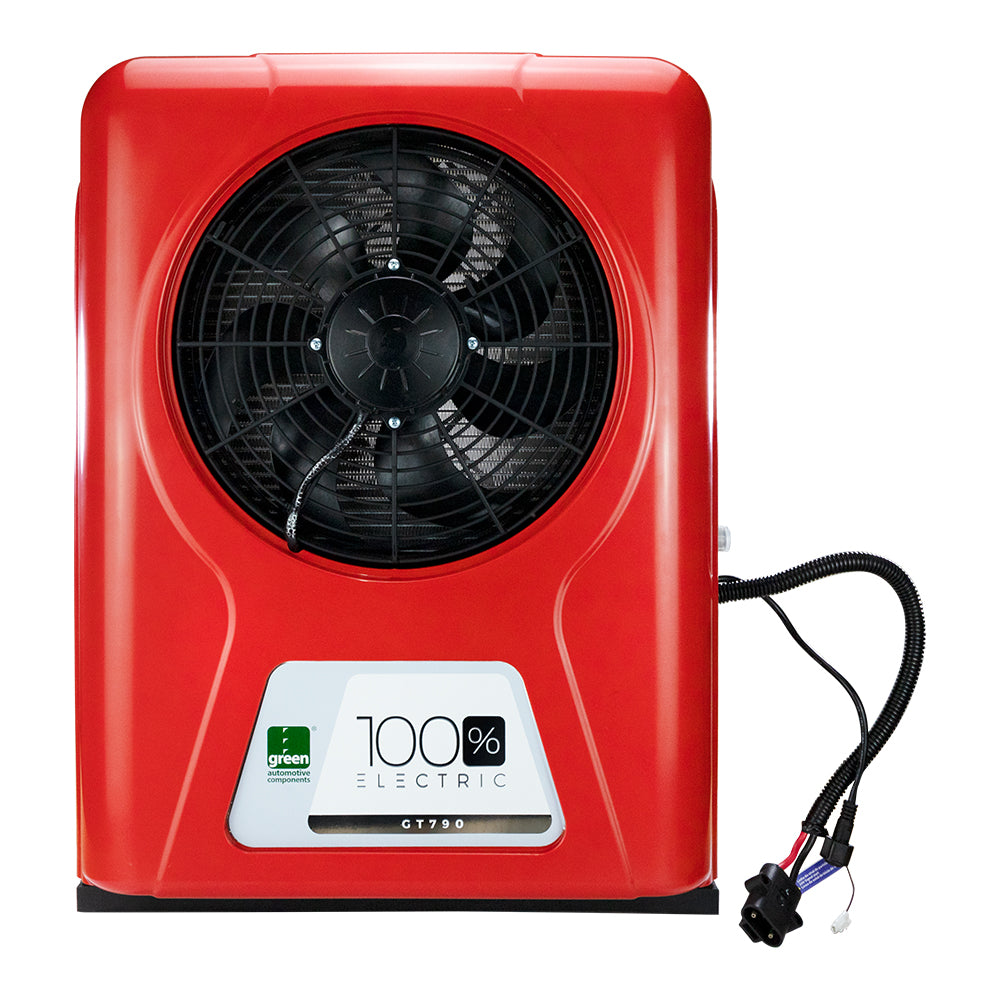 100% Electric A/C Unit fits All trucks - GREEN GT790 12V - 12.000 BTU