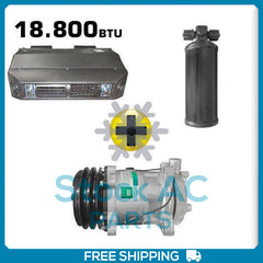 Brand New AC Kit Universal Under Dash Compressor Kit Air Conditioner 24V