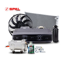 Cargar imagen en el visor de la galería, 12V Universal A/C Kit ULTIMATE PERFORMANCE Electric Compressor + Underdash 3 Vents