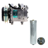New OEM A/C Compressor + Drier for Komatsu Wheel Loader WA250-6 - OE# 423S624330