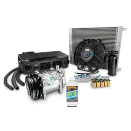 NEW A/C UNIVERSAL KIT UNDERDASH COMPRESSOR COMPLETE - HEAT AND COOL - 12V