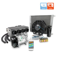 Cargar imagen en el visor de la galería, 12V Mechanic Heat&amp;Cool Air Conditioning Kit Underdash - Hidden Series