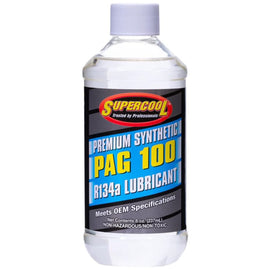 Supercool A/C Compressor PAG 100 Lubricant OIL 8oz - Qualy Air