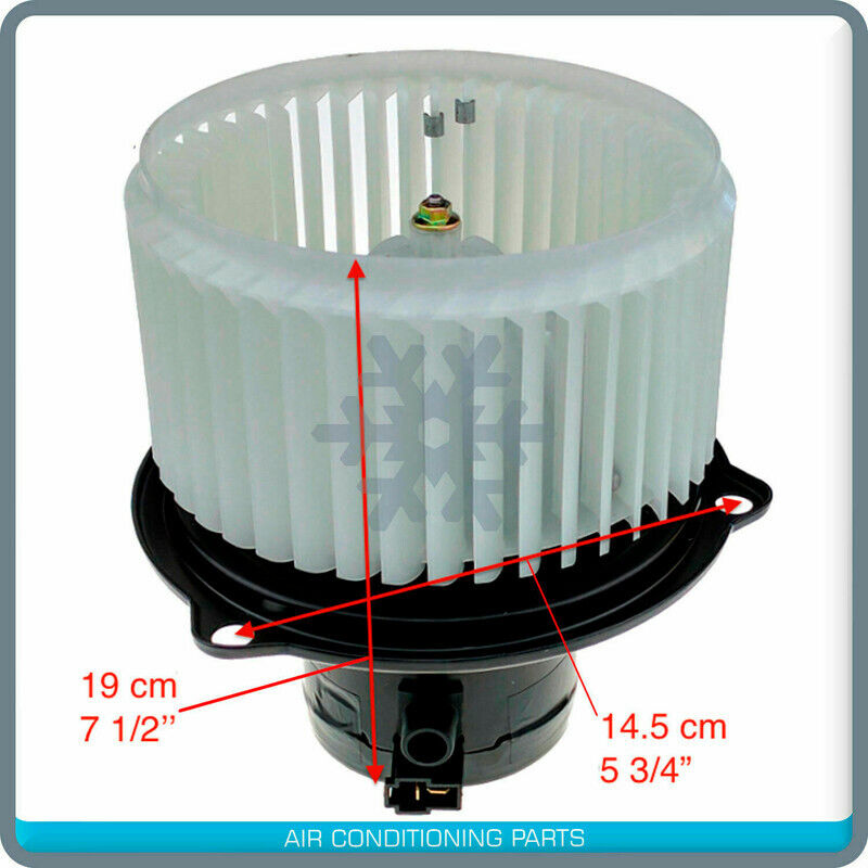 Blower Motor Denso type fits Komatsu, Hitachi, Caterpillar, John Deere, HINO 24V - Qualy Air