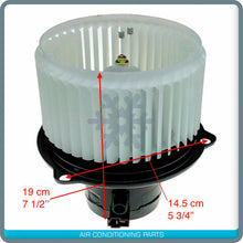 Load image into Gallery viewer, Blower Motor Denso type fits Komatsu, Hitachi, Caterpillar, John Deere, HINO 24V - Qualy Air