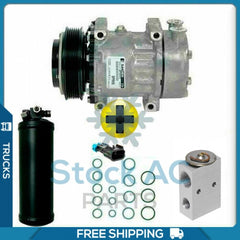 New AC Compressor KIT for Kenworth / Peterbilt 2005-2009 - Cummins ISX Engine