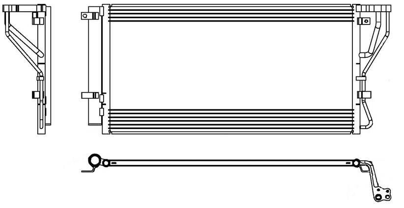 A/C Condenser for Rondo QR - Qualy Air