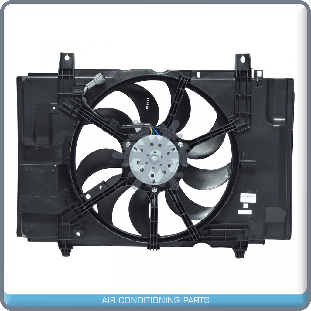 New Radiator-Condenser Fan fits Nissan Cube - 2009 to 2014 - OE# 214811FC0A - Qualy Air