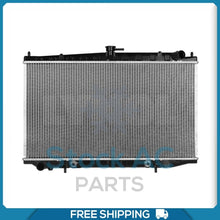 Cargar imagen en el visor de la galería, NEW Radiator fits 93-01 Nissan Altima QL - Qualy Air
