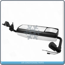 Cargar imagen en el visor de la galería, Chrome Mirror Passenger Right Side Power Heated Assembly fit 04-12 Volvo VNL QL - Qualy Air