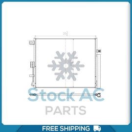 A/C Condenser for Dodge Durango QL - Qualy Air