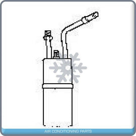 A/C Receiver Drier for Dodge Monaco / Eagle Premier QR - Qualy Air