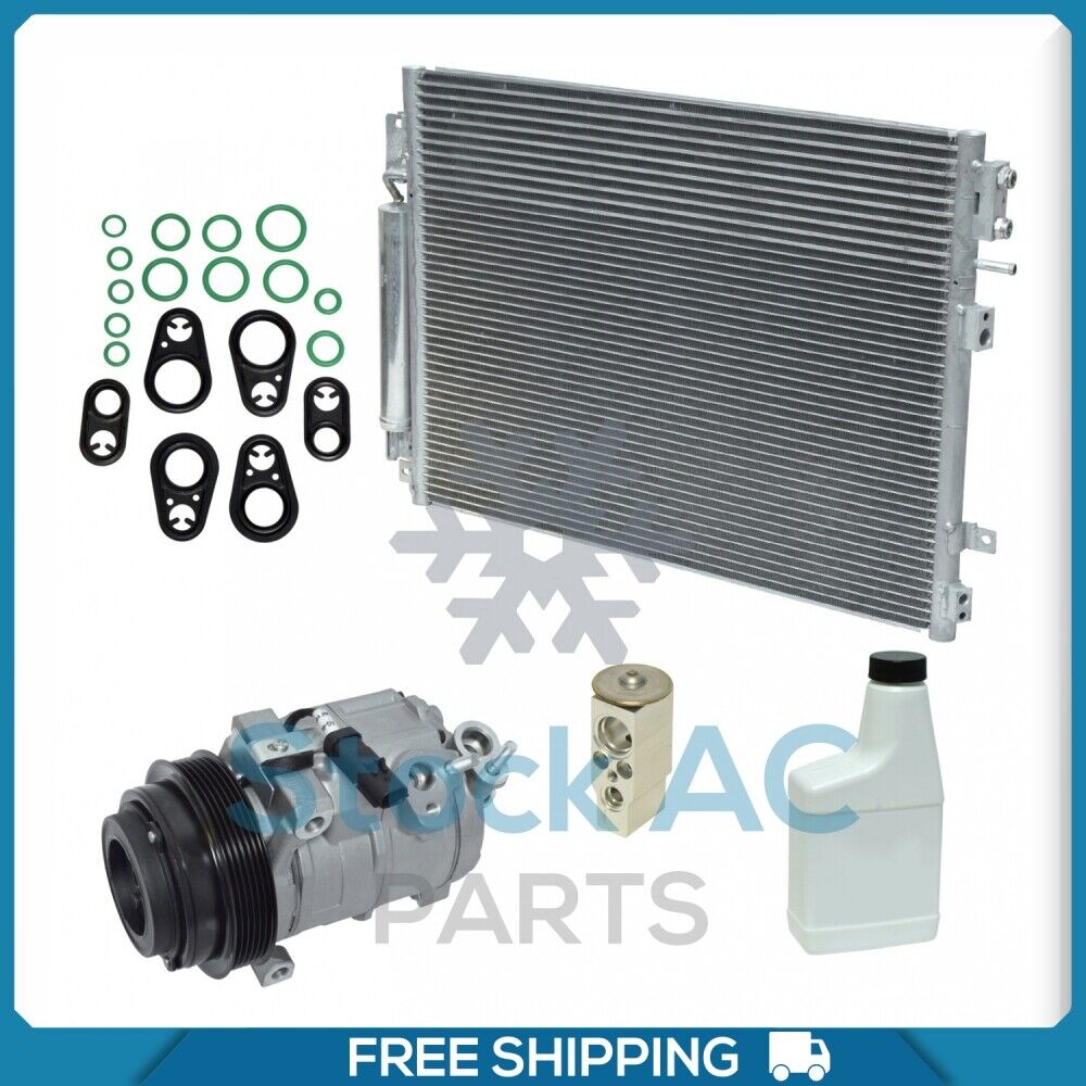 New A/C Kit for Chrysler 300 / Dodge Challenger, Charger 5.7L - 2009 to 2010 - Qualy Air