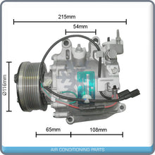 Cargar imagen en el visor de la galería, New A/C Compressor for Honda Civic 1.8L - 2006 to 2011 - OE# 38810RNAA02 - Qualy Air